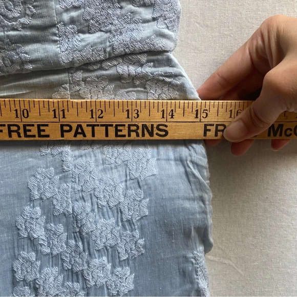 Aijek Silk Blend Lace Strapless Wide Leg  Jumpsuit Anthropologie Lace Sz 3 - Picture 15 of 15